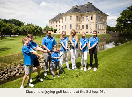 Golf English Schloss Miel